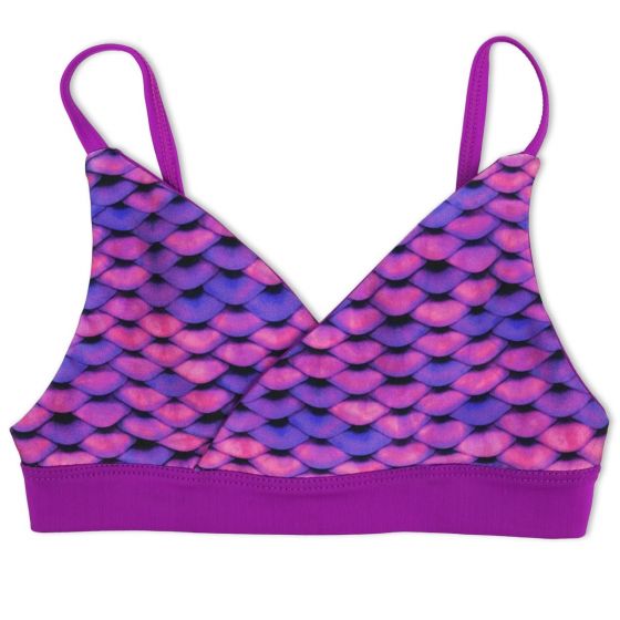 asian magenta bikini top zeemeermin