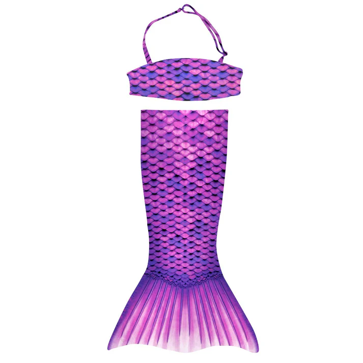 asian magenta peuterstaart zeemeermin