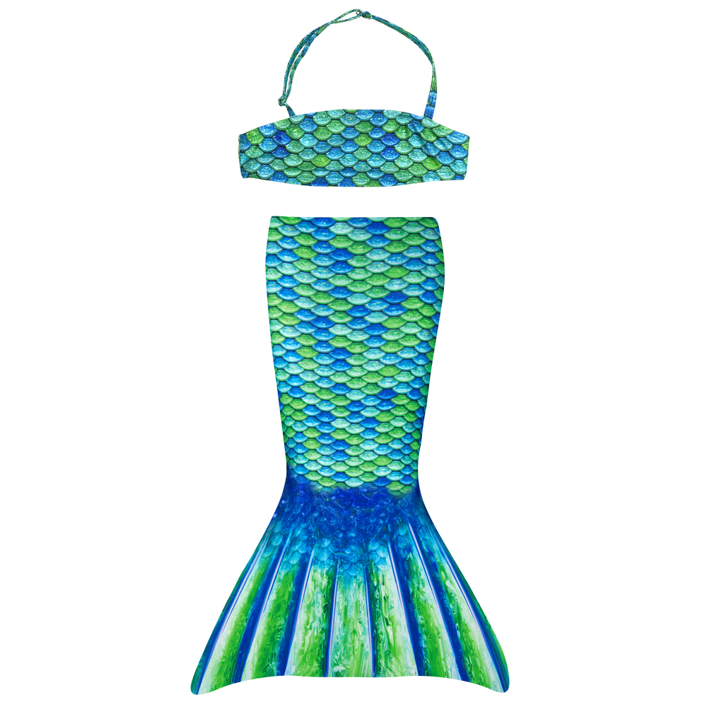 aussie green peuter zeemeerminstaart